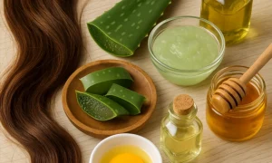 применение алоэ маски для волос
