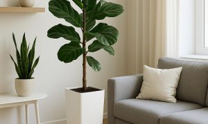 Зеленые акценты в интерьере как выбрать горшки, которые не требуют ухода